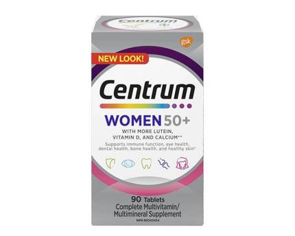 Centrum Silver Women 50+ Multivitamins 90 Tablets