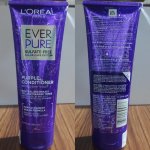 ( Discounted Product ) L’Oreal Paris Sulfate Free Brass Toning Purple Conditioner 200ml - Image 6