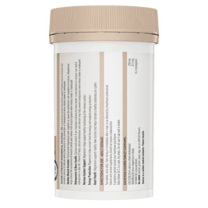 Swisse Ultiboost Magnesium, Calcium + Vitamin D3 120 Tablets