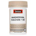 Swisse Ultiboost Magnesium, Calcium + Vitamin D3 120 Tablets