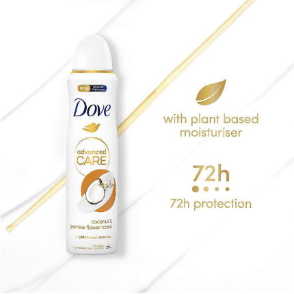 Advanced Care Coconut & Jasmine Flower Scent 72Hr Anti-Perspirant 200ml
