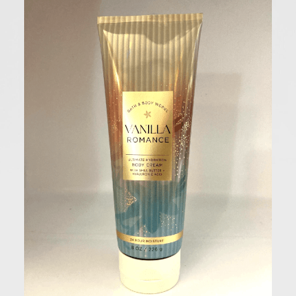 Bath & Body Works Vanilla Romance Ultimate Hydration Body Cream 8 oz -226g