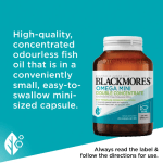 Blackmores Omega Mini Double Concentrate 200 Capsules (Omega-3 500 mg)