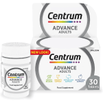 Centrum Advance Multivitamin & Mineral Supplements (30 Tablets)