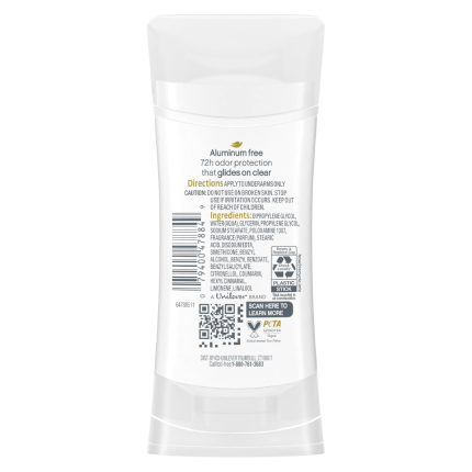 Dove 0% Aluminum Deodorant