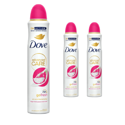 Dove Advanced Care Dragon Fruit & Coconut Cream Aerosol 200ml