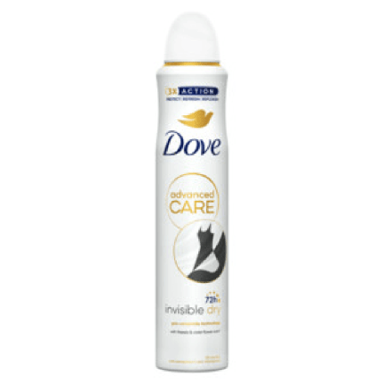 Dove Deodorant Spray Invisible Dry 200ml