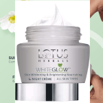 Lotus Herbals White Glow Skin Whitening & Brightening Night Creme (40g)