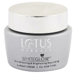 Lotus Herbals WhiteGlow Skin Whitening & Brightening Nourishing Night Cream
