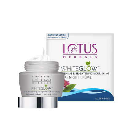 Lotus Herbals WhiteGlow Skin Whitening & Brightening Nourishing Night Cream