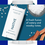 Native Deodorant Sea Salt & Cedar