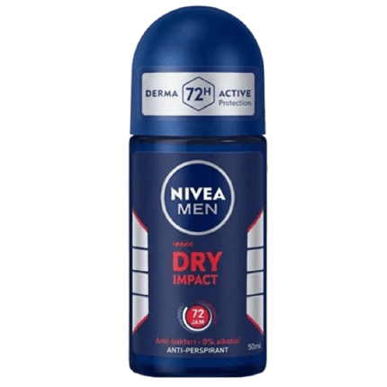 Nivea Men Dry Impact Roll-On Deodorant Anti-Perspirant 50ml