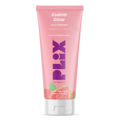 Plix Guava Glow Juicy Cleanser – Vitamin C & Pro Vitamin B5 (100 ml).