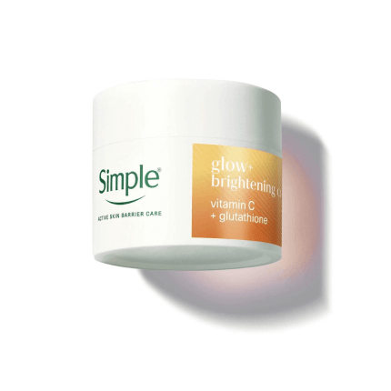 Simple Glow+ Brightening Cream Radiance Boosting Moisturiser 50ml