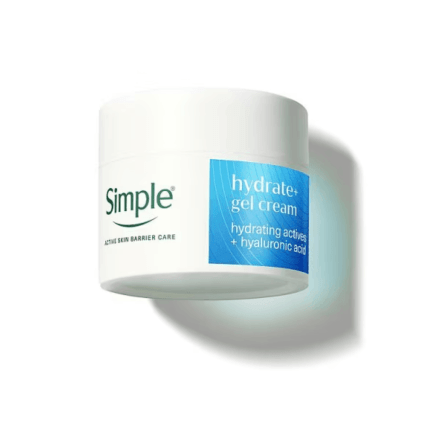 Simple Hydrate+ Facial Moisturiser Lightweight Refreshing Face Cream (50ml)