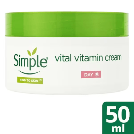 Simple Vital Vitamin Day Cream SPF15 (50ml)