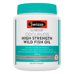 Swisse Ultiboost Odourless High Strength Wild Fish Oil 400 Soft Capsules 1500mg