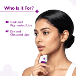 The Derma Co 1% Kojic Acid Lip Balm with SPF 50 PA+++ with Arbutin & Peptide Complex
