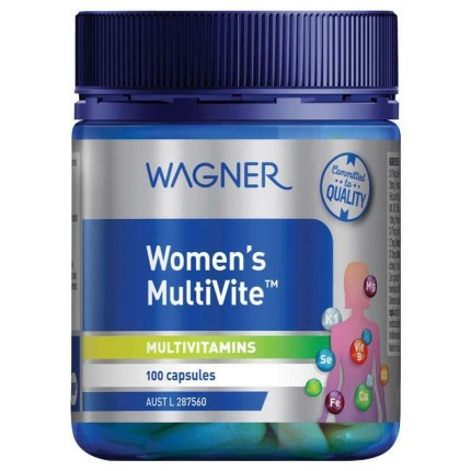 Wagner Womens MultiVite Multivitamins 100 Capsules